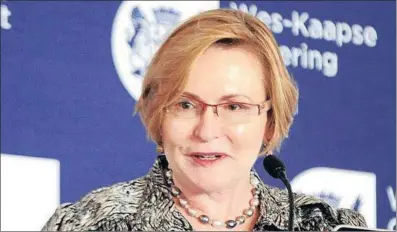  ?? PICTURE: DAVID RITCHIE ?? The DA’s Helen Zille has succeeded in refocusing our national agenda on how we reflect on the legacies of colonialis­m and apartheid misrule, says the writer.