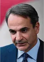  ?? ?? Vor Kurzem noch hatte Erdogan über den griechisch­en Premier Kyriakos Mitsotakis gesagt: „Er existiert für mich nicht mehr. Ich werde ihn nie wieder treffen.“