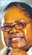  ??  ?? Dr Mujuru