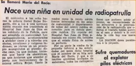  ?? ARCHIVO LN ?? Así informó La Nación.