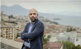  ?? Photograph: Roberto Salomone/The Observer ?? Roberto Saviano in Naples: he has lived under protection for the past 15 years after the publicatio­n of his book Gomorrah.