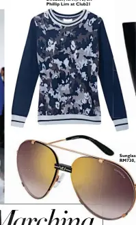  ??  ?? Sweater, RM1,790, 3.1 Phillip Lim at Club21