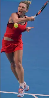  ?? AFP ?? Simona Halep è nata Costanza il 27/9/1991