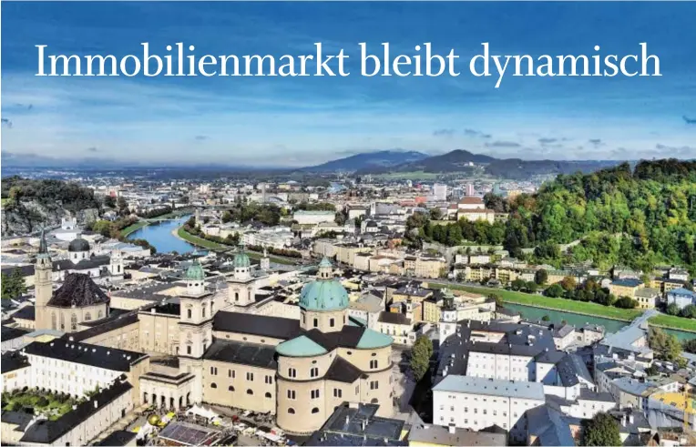  ?? BILD: SN/PIXABAY ?? Auch in Salzburg ist der Immobilien­markt seit Mitte der 2000er-Jahre rasant gewachsen. Das wird sich so schnell nicht ändern, darum bleibt der Bereich für Anleger von Interesse.