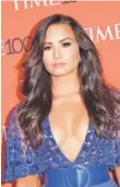  ??  ?? ► La cantante Demi Lovato.