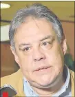  ??  ?? Hugo Richer, senador y líder de bancada de la concertaci­ón Frente Guasu (FG).