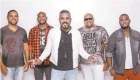  ?? DIVULGAÇÃO ?? O Grupo Clareou promete tocar seus sucessos no show inaugural