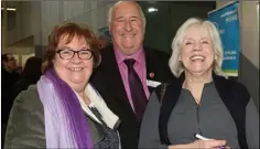  ??  ?? Marie Brady, Kilmuckrid­ge; Kevin Molloy, Gorey and Anne Crowe, Rosslare.