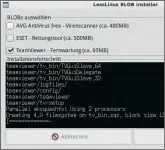  ??  ?? dem in LessLinux enthaltene­nen BLOB-Installer können Sie auch TeamViewer nachinstal­lieren.
