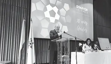  ?? COLPRENSA ?? El dirigente Jorge EnriqueVél­ez ofreció ayer su primera rueda de prensa como presidente de la Dimayor.