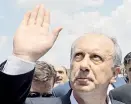  ?? Foto: AP ?? Lautstark und stramm nationalis­tisch: Muharrem Ince.