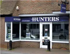  ??  ?? Hunters in Peach Street has scooped a gold award in the British Property Awards for its letting service