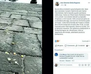  ??  ?? Il post
La denuncia di Giosi Della Ragione