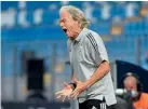  ??  ?? Curse-ender… Benfica coach Jorge Jesus