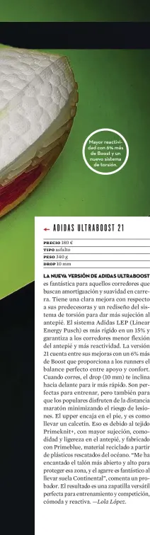  ??  ?? Mayor reactivida­d con 6% más de Boost y un nuevo sistema
de torsión.
—Lola López.