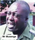  ??  ?? Mr Musenge