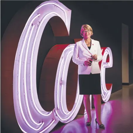  ??  ?? Coca-Cola Amatil managing director Alison Watkins has outlined uncertaint­y as important trading periods approach.