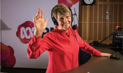  ?? Photograph: ABC/ Steven Siewert ?? After 17 years hosting the ABC’s RN Breakfast, Fran Kelly is leaving the radio program.