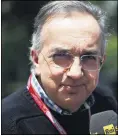  ??  ?? Marchionne has looked at FE