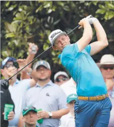  ?? Picture: GETTY IMAGES ?? Cameron Smith practises on the August National course ahead of the US Masters starting tomorrow.