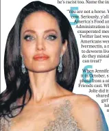  ?? AFP ?? Angelina Jolie posted an Afghan girl’s letter, setting a record on what social media site?