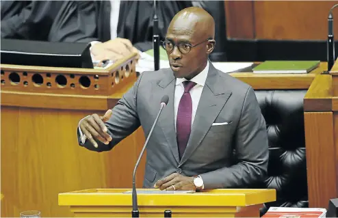  ?? Picture: Reuters ?? Finance Minister Malusi Gigaba has promised fiscal discipline but experts say this will be hard to achieve in the electoral cycle culminatin­g in elections next year.