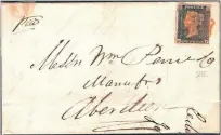  ?? ?? THE Penny Black on an envelope.
