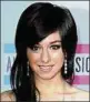  ??  ?? Christina Grimmie bei einer Musikpreis­verleihung im Juni. Foto: dpa