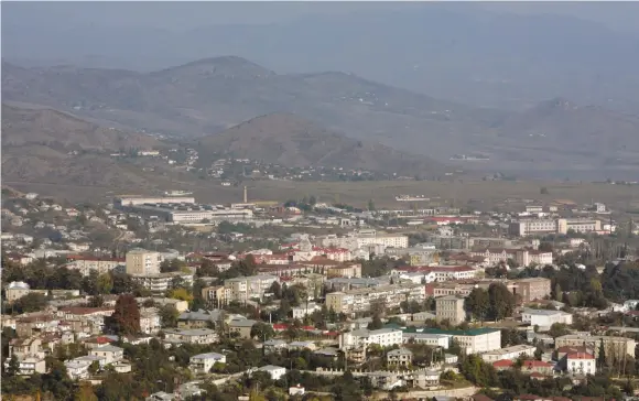  ??  ?? AN AERIAL view of Nagorno Karabakh.