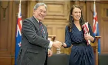  ?? ROBERT KITCHIN/STUFF ?? Winston Peters wants the ABs to be seen by everyone.