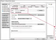  ??  ?? Das Tool gSync synchronis­iert Outlook unter anderem mit Diensten von Google, zum Beispiel dem Kalender.