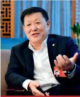  ??  ?? Zhu Jianmin, président du groupe Oxiran