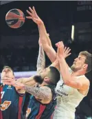  ?? FOTO: EFE ?? Voigtmann, Poirier y Kuzmic