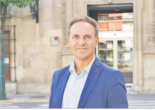  ?? ?? David de la Encina es el candidato del PSOE a la Alcaldía de El Puerto.