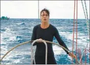  ?? Film Movement ?? SUSANNE WOLFF plays a German ER doctor who finds herself in rough waters in the immersive “Styx.”