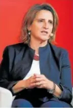  ?? // EP ?? La ministra Teresa Ribera
Ribera
Bilbao,