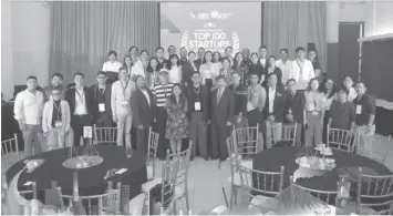  ?? PHOTO FROM PSHW2023 FB PAGE ?? The 2023 PHSW also featured the first-ever “Sinigang Valley Conference” organized by QBO, alongside AHG Lab, Foxmont Capital, Kaya Founders, and founding members of Sinigang Valley Associatio­n (SVA). In addition to the main conference activities, the most promising Filipino startups of the year were spotlighte­d during the “Top 100 Startups SHOWQASE by QBO” and the inaugural “KMC Startup Awards”.