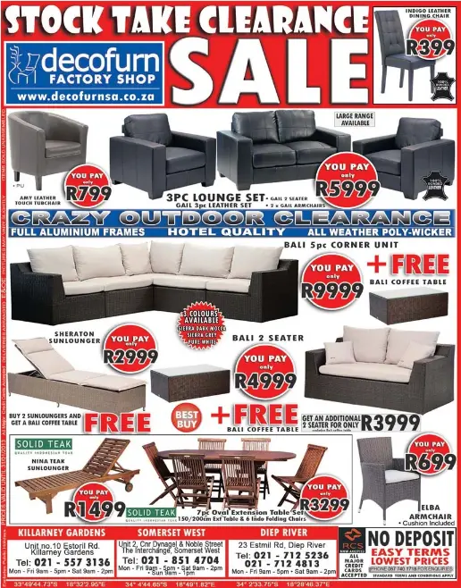 Decofurn 2024 lounge sets