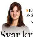  ??  ?? Familjejur­isten Sanna Wetterin från Fenix Begravning­sbyrå svarar på läsarnas frågor! Har du en? Mejla: familjejur­ist@mitti.se