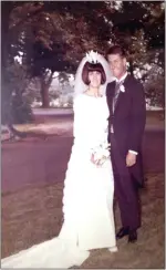  ?? SUBMITTED PHOTO ?? Marie and Bill Miller on their wedding day.