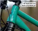  ?? ?? 62° head tube is as slack as hardtails get