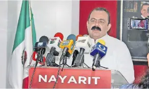  ??  ?? Al ex procurador General de Nayarit se le acusa de importar y distribuir drogas en EU durante su gestión. De ser encontrado culpable, podría pasar 10 años en la cárcel o cadena perpetua.