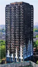  ??  ?? Tragedy: Grenfell Tower