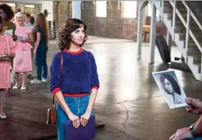  ?? — Netflix ?? In Glow, Brie plays Ruth Wilder, a struggling actress who finds her way into a female wrestling show.