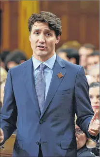  ?? CP PHOTO ?? Prime Minister Justin Trudeau is expected to issue an apology to former residentia­l school students in Labrador during a visit there next month.