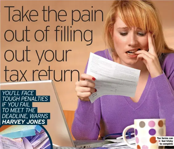  ?? ?? Tax forms can feel tricky to complete