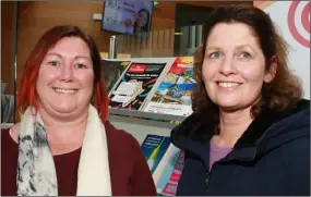  ??  ?? Vicky Pullen and Linda Sinnott from Riverchape­l Tidy Towns.