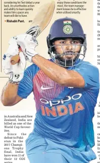  ?? AFP ?? Rishabh Pant.