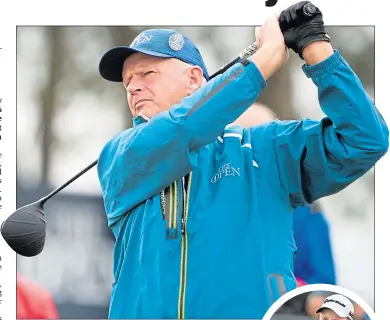  ??  ?? Two-time Major champion Sandy Lyle has been very impressed by fellow-Scot Robert MacIntyre (inset)