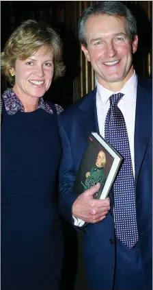  ?? Picture: ALAN DAVIDSON/REX ?? TRAGEDY: Owen Paterson with his late wife Rose